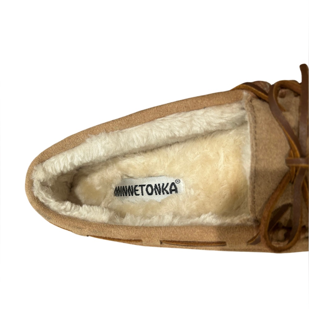 Minnetonka Women’s Cally Casual Shoe | Cinnamon | Size 6 | Moccasin Slipper NWOT - Picture 4 of 7